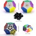 XMD Qiyi X-Man Galaxy V2 Megaminx Cube Colour Pentagonal Dodecahedron Speed Cube Enhanced Version Puzzle Toy  B07G74BG65